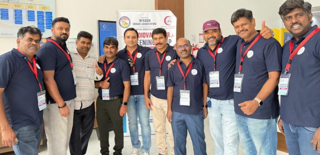 Free Cardiac Medical Camp in Riyadh: Riyadh Indian Association Sets a New Direction in Humanitarian Service