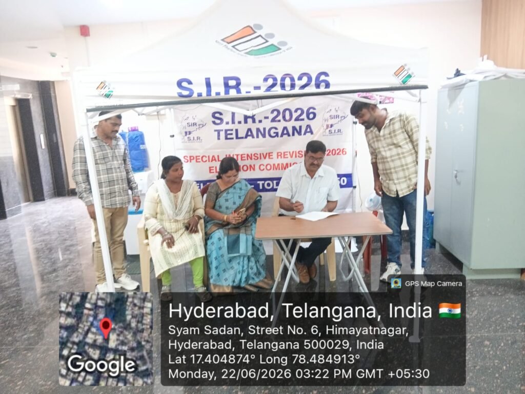 Hyderabad District Establishes 16 Help Desks for SIR Process