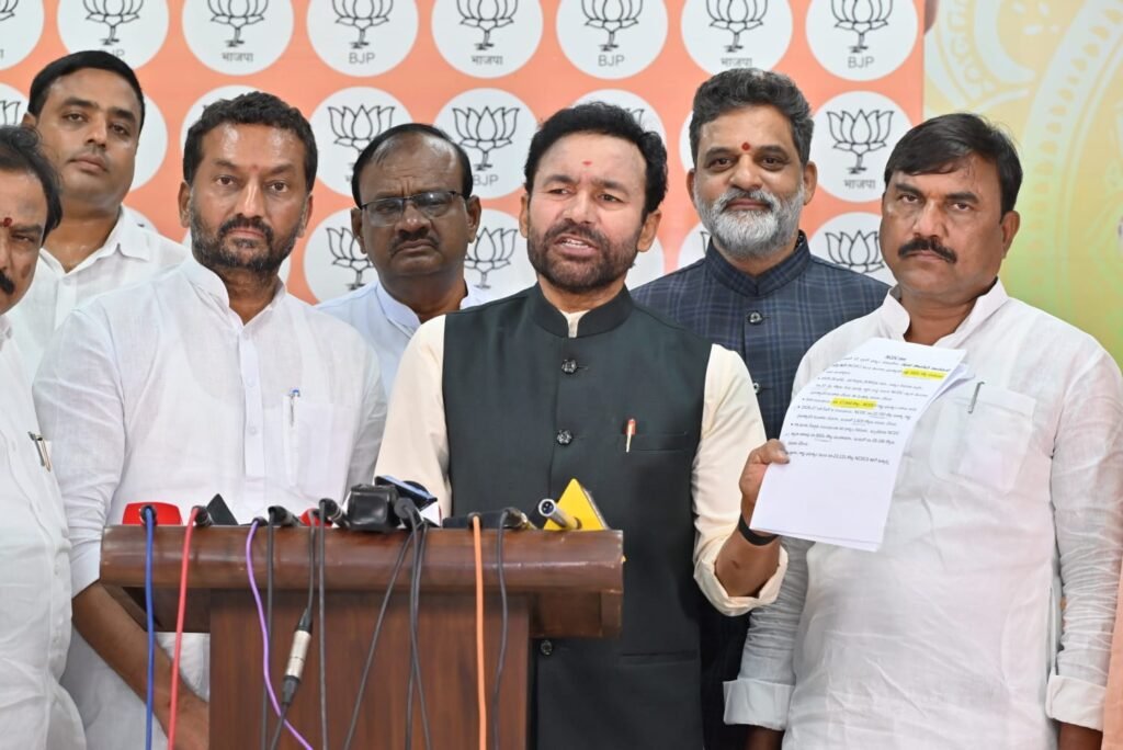 Centre Released Funds, Telangana Failed in Paddy Procurement: Kishan Reddy