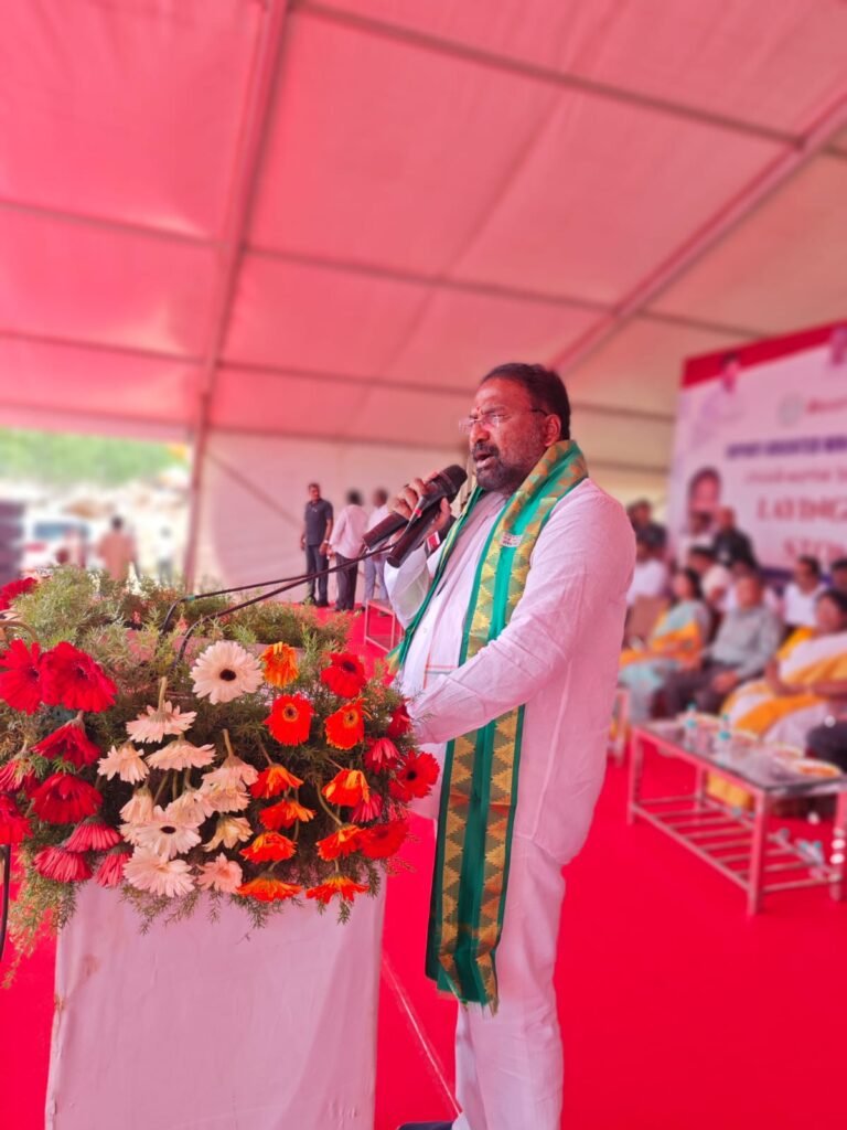 Farmer Welfare is Congress Government’s Top Priority :  Minister Vakiti Srihari at Rythu Ashirvada Sabha