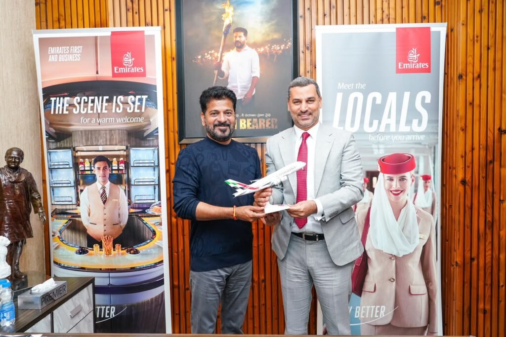 Emirates Vice President meets Chief Minister Revanth Reddy